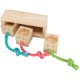 Cubo porta snack in legno Trixie NEW